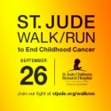 The St. Jude Walk/Run to End Childhood Cancer is Set