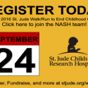 St. Jude Walk/Run to End Childhood Cancer in September