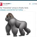 Greatest Human Achievement Of 2016: Harambe Emoji!